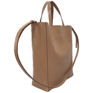 Celine grained Tote calfskin Cabas Vertical black Bag